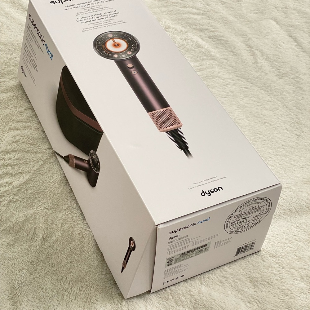 Dyson 
Limited Edition Supersonic Nural™ Hair Dryer in Jasper Plum Never Used